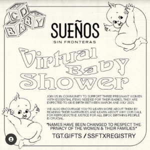 Baby Shower Invitation from Sueños sin Fronteras