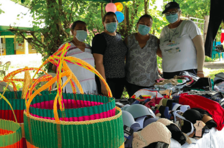 ESPERA Women Sell Goods in El Salvador Market