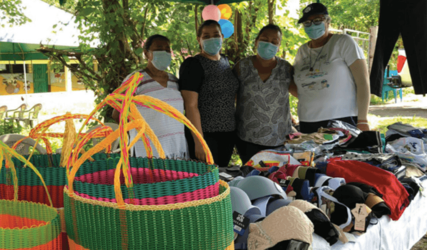 ESPERA Women Sell Goods in El Salvador Market